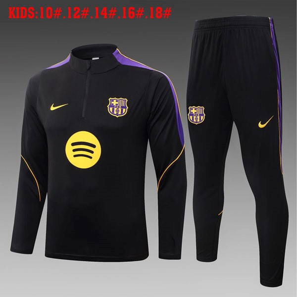 Kinder Sweatshirts Barcelona 2026-27 Schwarz 3